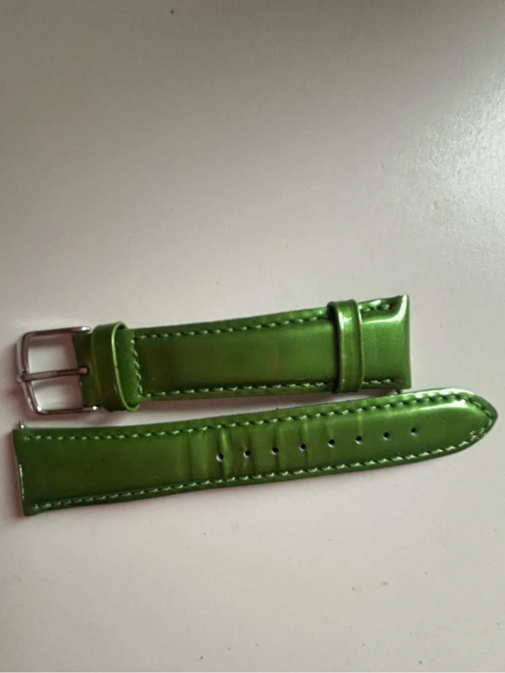 20 inch Michele leather watch band